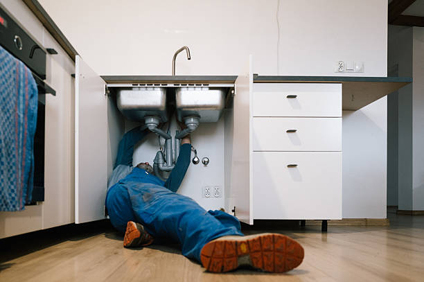Professional Drain Cleaning technician working in Cecilton, MD